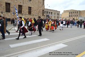 349- Rhodes- Defile Dodecanese grec